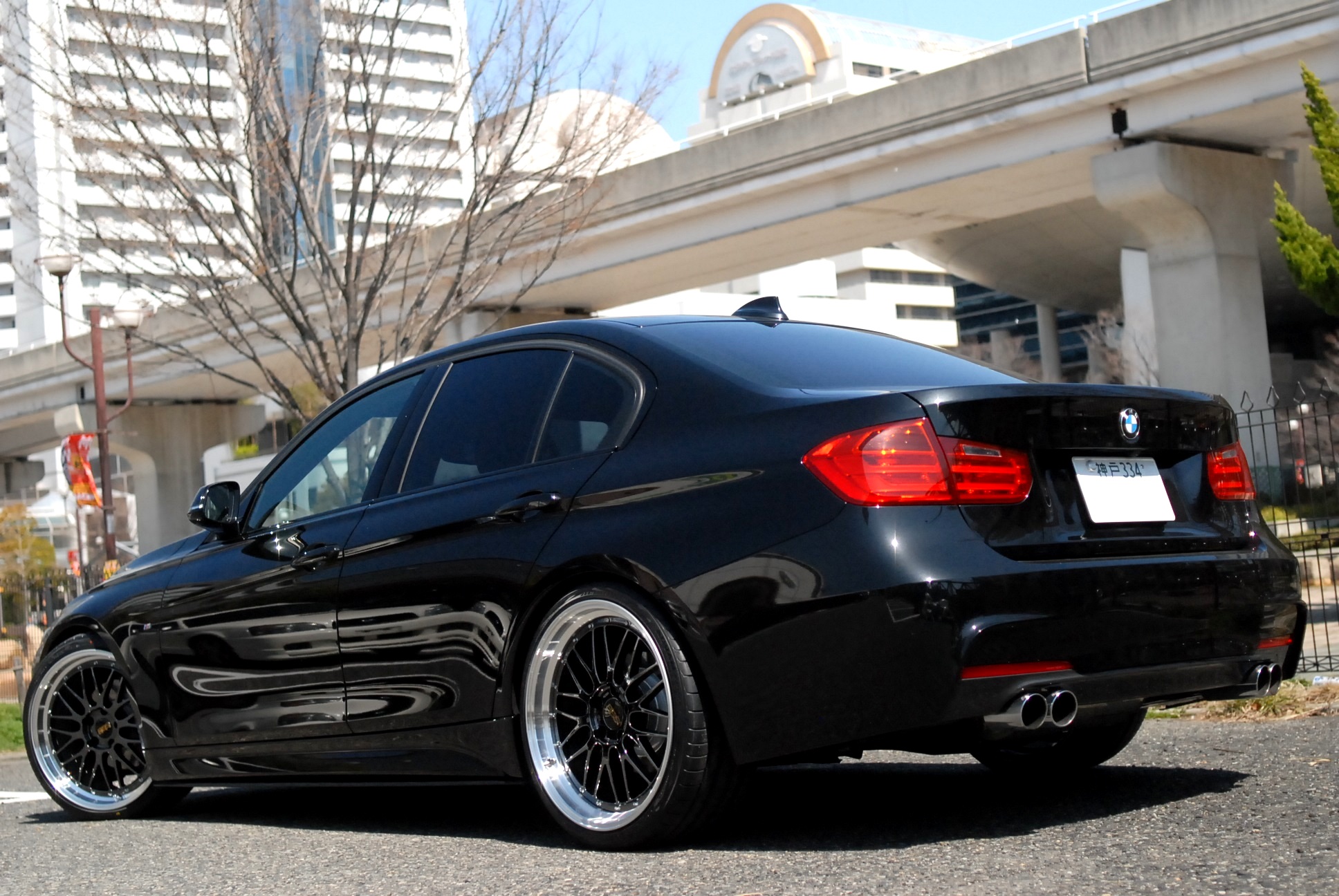 BBS LM BKM-SLD 20inch + F30 Msp. - 神戸店遠藤ブログ！BMW専門店Studie（スタディ）では、BMW 全てのシリーズのカスタマイズ、ドレスアップ、車検、点検、オイル交換、タイヤ交換、BMWに関わる事はなんでもご利用頂けるBMW専門ショップです。